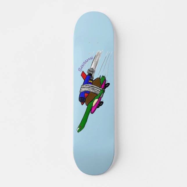 Flying tortoise skateboard (Front)