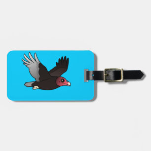 Flying Turkey Vulture Luggage Tag