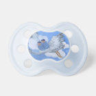 Flying Twin Boy Babies Pacifier