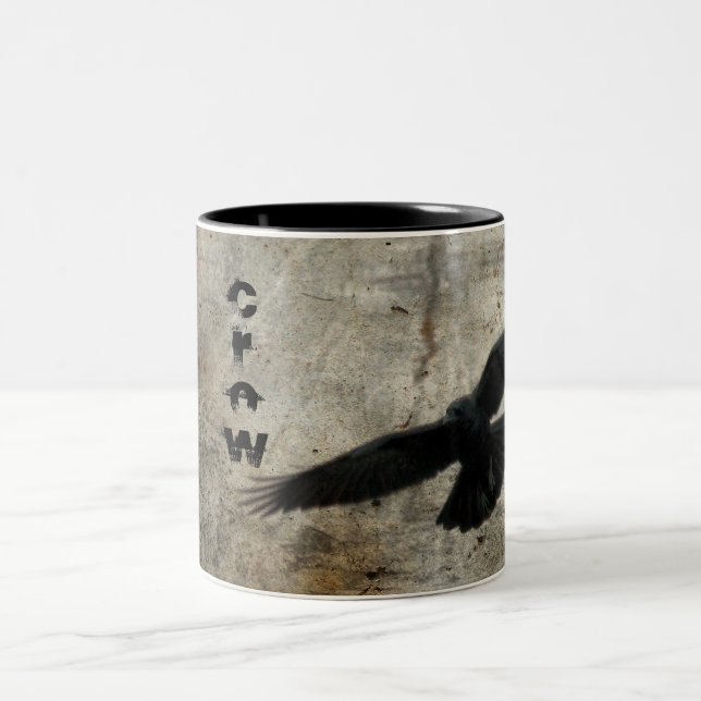 Flying Two-Tone Coffee Mug (Center)