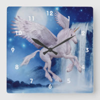 Flying Unicorn And Waterfall Fantasy Art