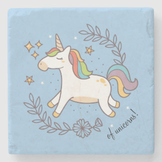 Flying Unicorn Stone Coaster