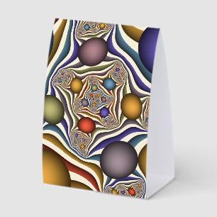 Flying Up, Colourful Modern Abstract Fractal Art