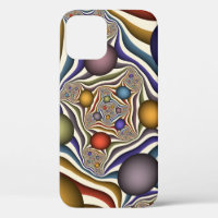 Flying Up Colourful Modern Abstract Fractal Art