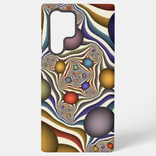 Flying Up Colourful Modern Abstract Fractal Art Samsung Galaxy Case