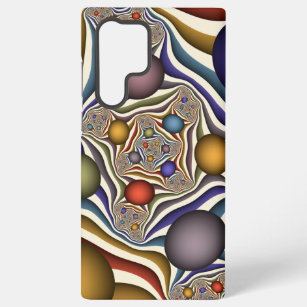 Flying Up Colourful Modern Abstract Fractal Art Samsung Galaxy Case