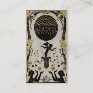 Flying Valentine ~ Business Card Deco