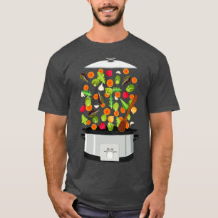 Flying Vegetable Explosion T-Shirt