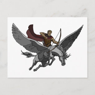 Flying Warrior Postcard