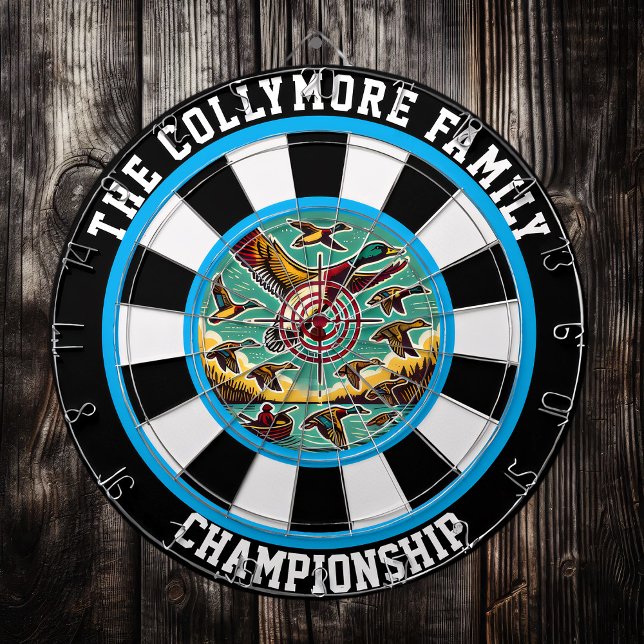 Flying Waterfowl Target Artwork Dartboard (Creator Uploaded)