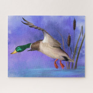 Flying Wild Mallard Duck Puzzle