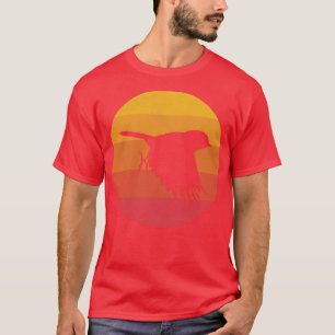 Flying Willow Tit Bird T-Shirt