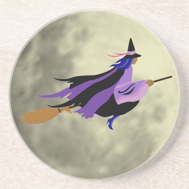 Flying Witch Coaster (Front)