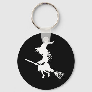 Flying Witch Keychain