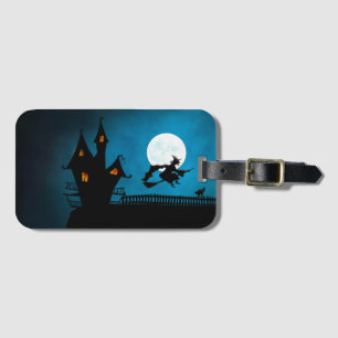 Flying Witch Luggage Tag