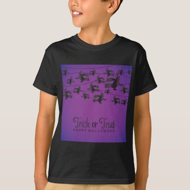 Flying witch string T-Shirt (Front)