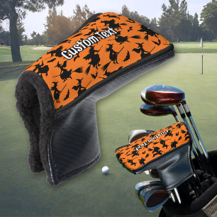 Flying Witches Pattern Golf Head Cover