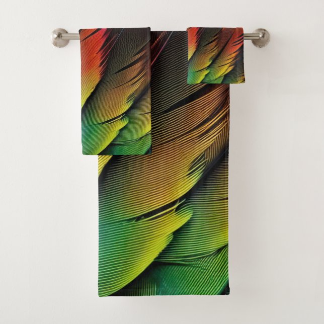 Flying With Colour Bath Towel Set (Insitu)