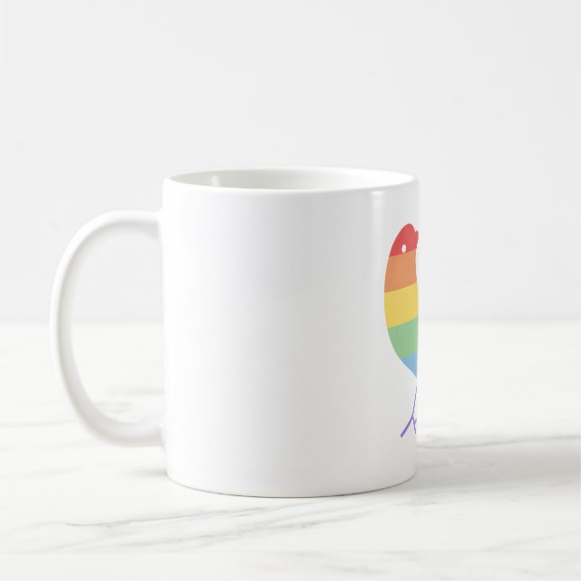Flying with the flock coffee mug (Left)