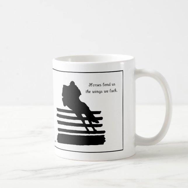 flying without wings coffee mug (Right)
