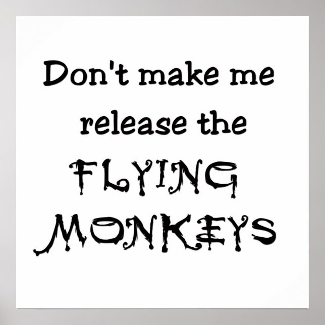 FlyingMonkeys Poster (Front)