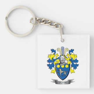 Flynn Coat of Arms Key Ring
