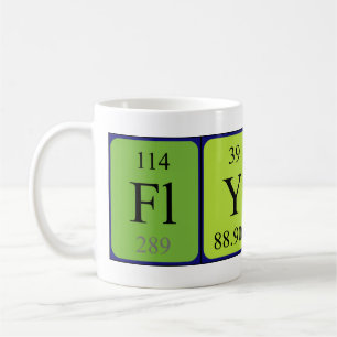 Flynn periodic table name mug