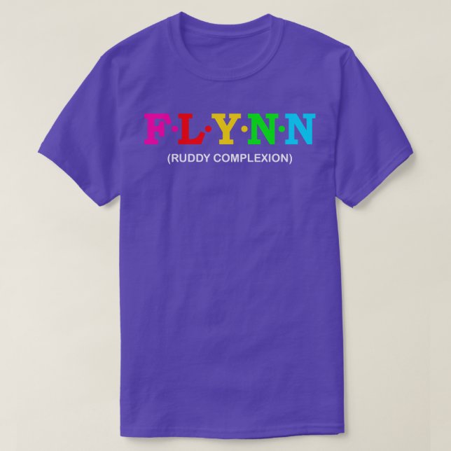 Flynn ruddy complexion T-Shirt (Design Front)