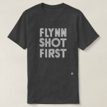 Flynn Shot First - white