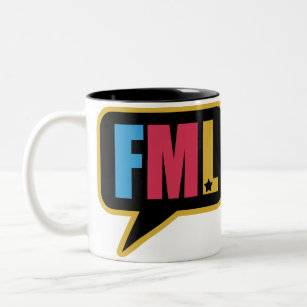 FML (Mug) Two-Tone Coffee Mug