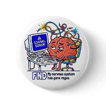 FND Signal Error Funny Brain Neuro Humor Design