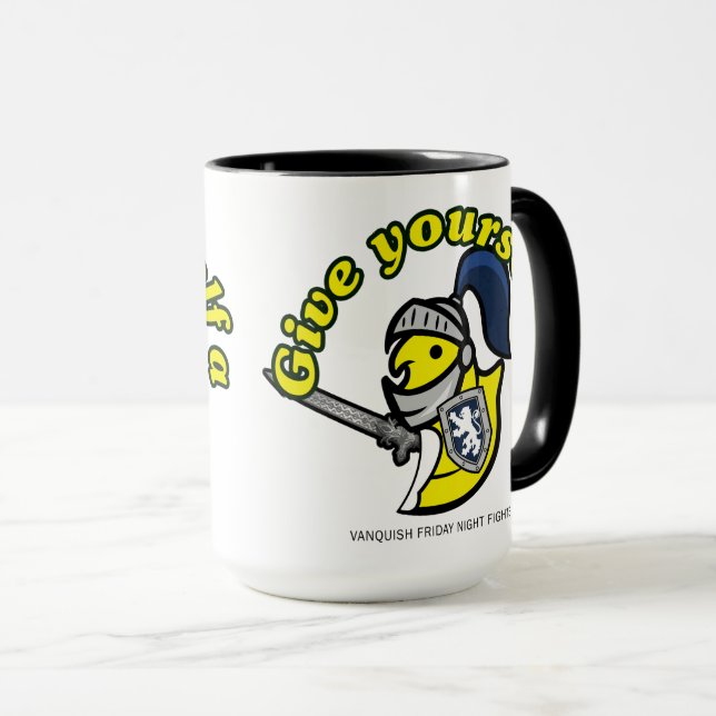 FNF "Give yourself a..." Mug (Front Right)