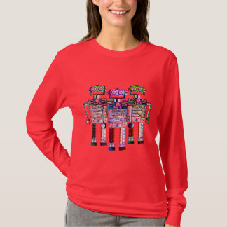 FNG RAINBOW ROBOTS womens T-Shirt