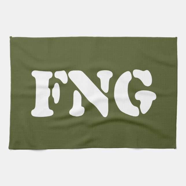 FNG TEA TOWEL (Horizontal)