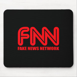 Fnn Fake News Network Apparel Funny Christmas Gift Mouse Pad