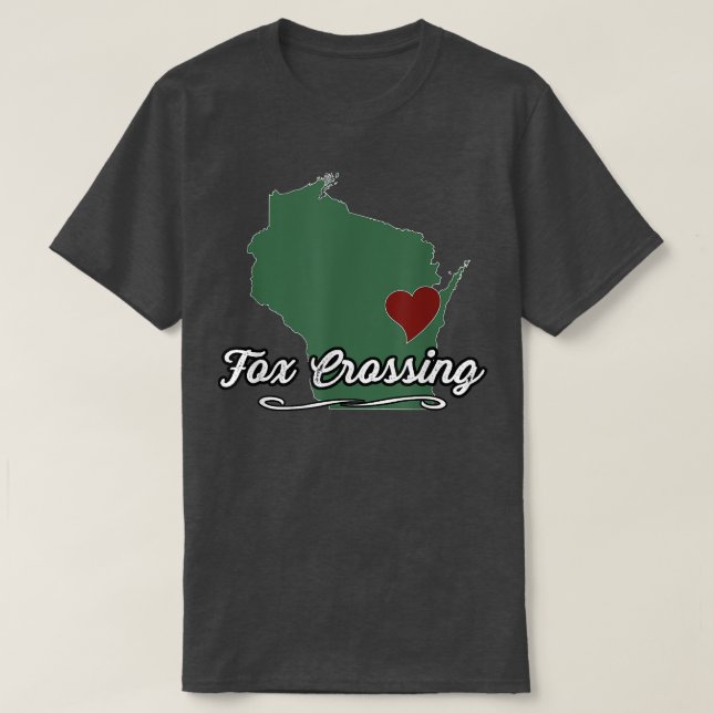 Fo Crossing Wisconsinwi Usa City State Souvenir 18 T-Shirt (Design Front)