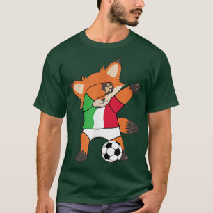 Fo Dabbing Soccer Italy Jersey Italian Football Lo T-Shirt