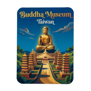 Fo Guang Shan Buddha Museum Taiwan Magnet