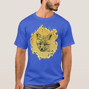 Fo Motif Sly Animal colourful Forest Animals Foes T-Shirt