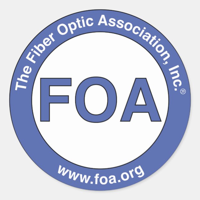 FOA logo small stickers (Front)