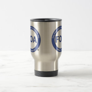 FOA logo travel mug