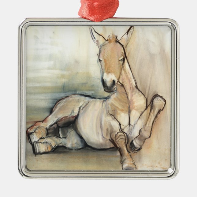 Foal 2012 metal tree decoration (Front)