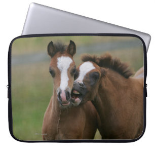 Foals Playing Laptop Sleeve