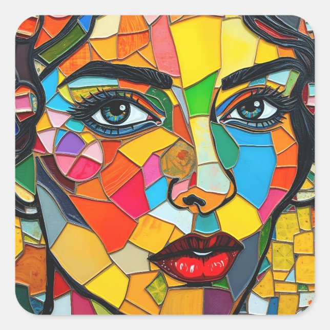 Foam Boards Square Sticker (Front)