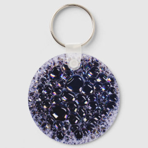 foam bubbles key ring