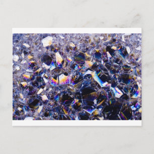 foam bubbles postcard