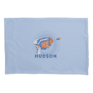 Foam dart gun custom design pillowcase