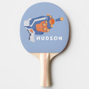 Foam dart gun custom design ping pong paddle