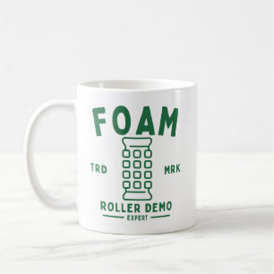 Foam roller demo expert coffee mug