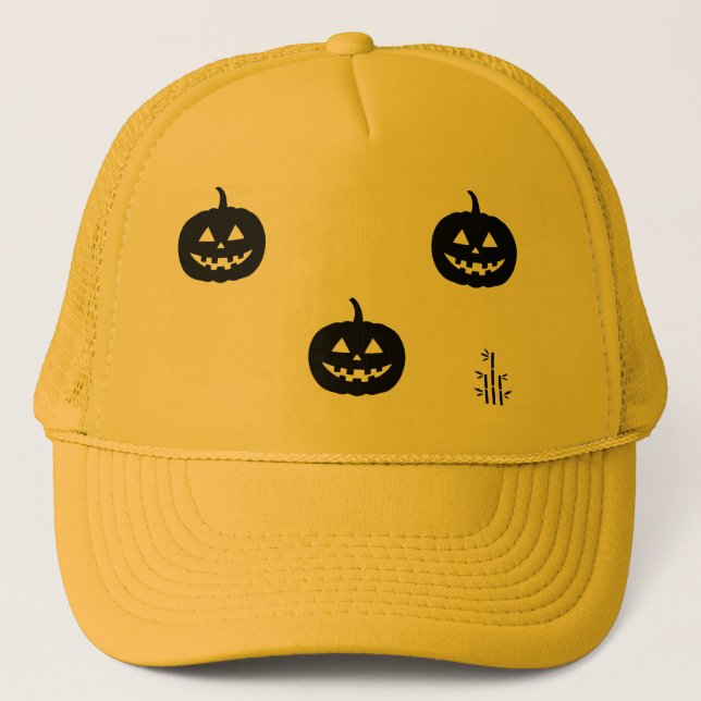 Foam Trucker(Yellow)  Trucker Hat (Front)